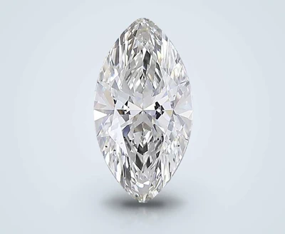 2.09ct F SI1 Rare Carat Ideal Cut Marquise Lab Grown Diamond