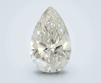 3.08ct F VVS2 Rare Carat Ideal Cut Pear Lab Grown Diamond