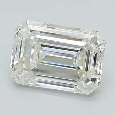 1.60ct G VS2 Excellent Cut Emerald Lab Grown Diamond