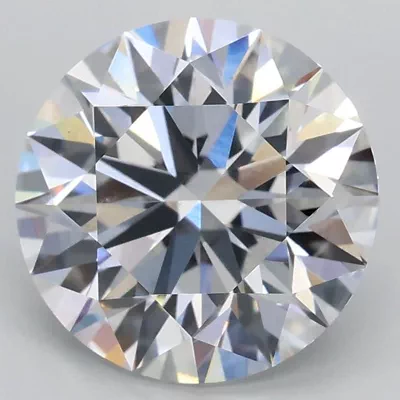 3.03ct D VS2 Rare Carat Ideal Cut Round Lab Grown Diamond