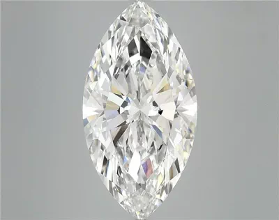 8.19ct F VVS2 Rare Carat Ideal Cut Marquise Lab Grown Diamond