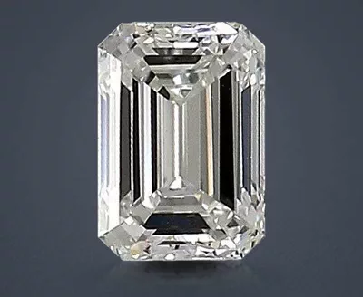 0.51ct H VS1 Rare Carat Ideal Cut Emerald Diamond