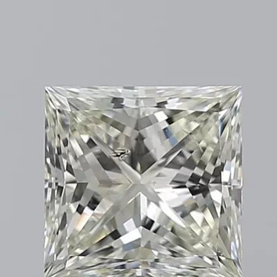2.01ct I SI2 Very Good Cut Princess Diamond