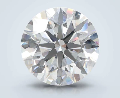 5.01ct D FL Rare Carat Ideal Cut Round Lab Grown Diamond