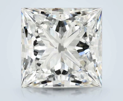 10.70ct F VVS2 Rare Carat Ideal Cut Princess Lab Grown Diamond