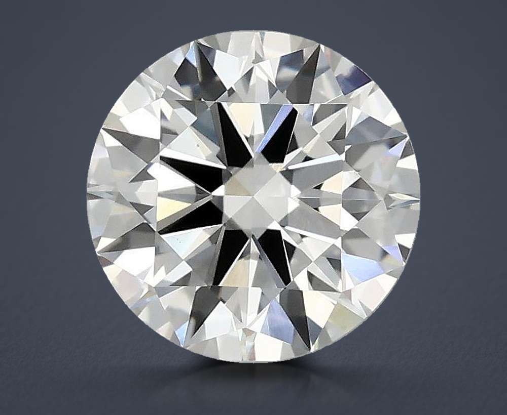 1.49ct F VS1 Rare Carat Ideal Cut Round Lab Grown Diamond