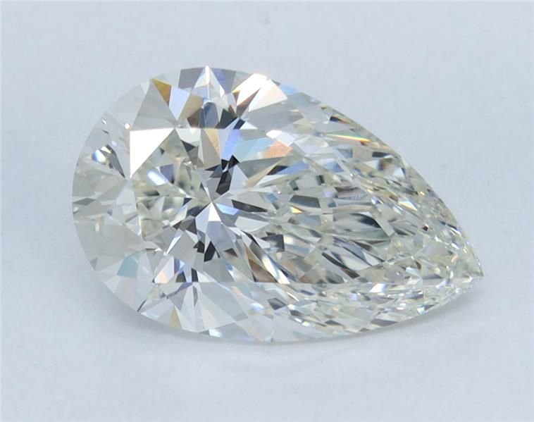 3.25ct J VVS2 Rare Carat Ideal Cut Pear Diamond