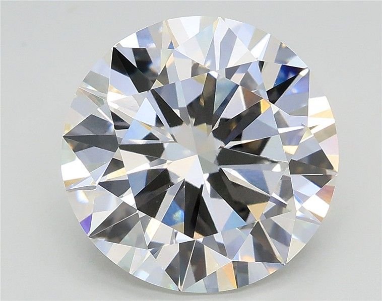 4.05ct G VVS2 Excellent Cut Round Lab Grown Diamond