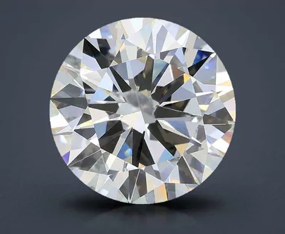 4.05ct G VVS2 Excellent Cut Round Lab Grown Diamond