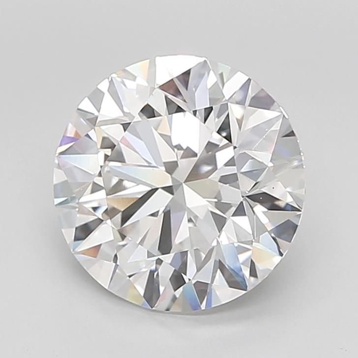 6.07ct D VVS2 Rare Carat Ideal Cut Round Lab Grown Diamond