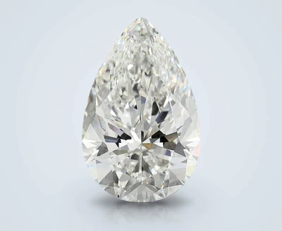 12.25ct F VVS2 Rare Carat Ideal Cut Pear Lab Grown Diamond
