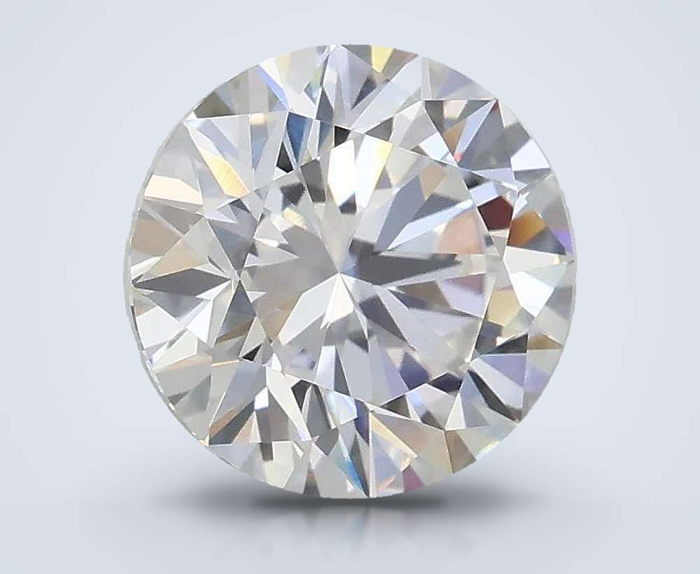 1.57ct E VVS2 Rare Carat Ideal Cut Round Lab Grown Diamond