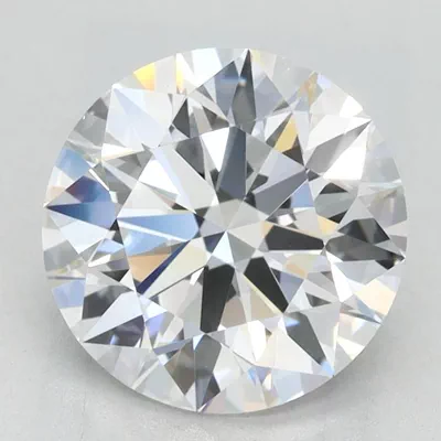 2.11ct D VVS1 Rare Carat Ideal Cut Round Lab Grown Diamond