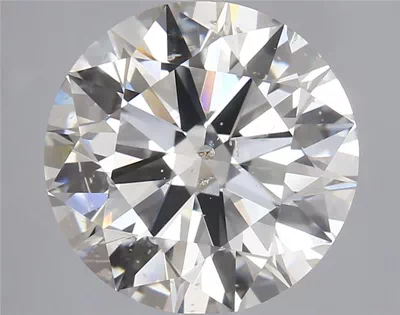 2.54ct J SI2 Rare Carat Ideal Cut Round Diamond