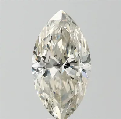 4.02ct K SI2 Rare Carat Ideal Cut Marquise Diamond