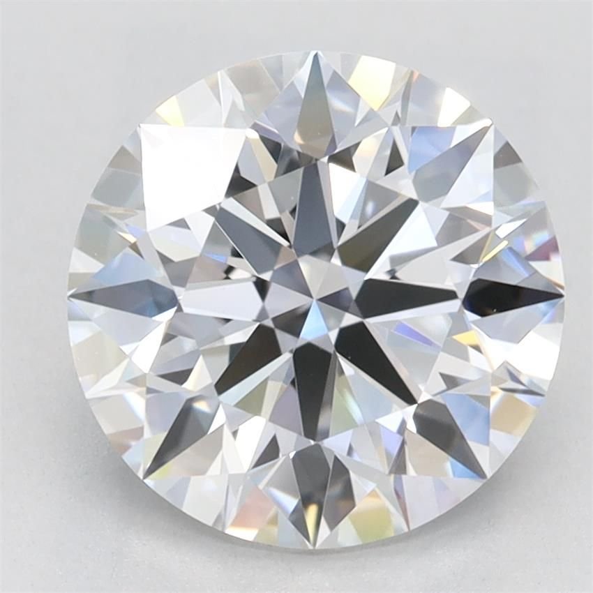 2.44ct D VVS1 Rare Carat Ideal Cut Round Lab Grown Diamond