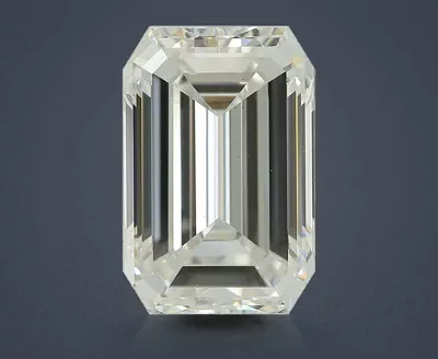 3.08ct F VS1 Rare Carat Ideal Cut Emerald Lab Grown Diamond