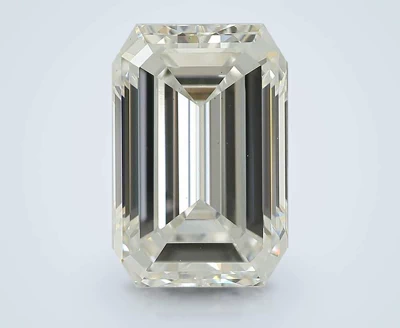 3.08ct F VS1 Rare Carat Ideal Cut Emerald Lab Grown Diamond