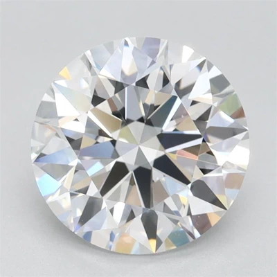 2.00ct D FL Rare Carat Ideal Cut Round Lab Grown Diamond