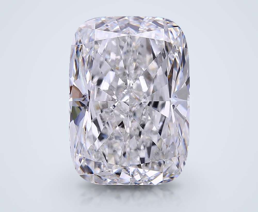 13.51ct G VVS2 Rare Carat Ideal Cut Cushion Lab Grown Diamond