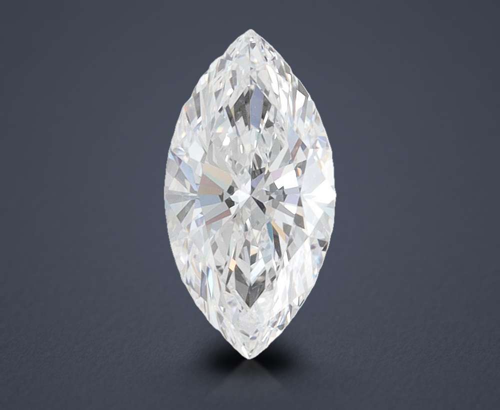 1.06ct D IF Rare Carat Ideal Cut Marquise Lab Grown Diamond