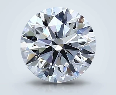 0.62ct H VVS2 Rare Carat Ideal Cut Round Diamond