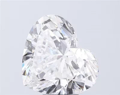 8.27ct E VVS2 Rare Carat Ideal Cut Heart Lab Grown Diamond