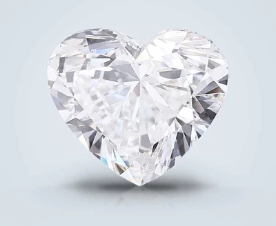 8.27ct E VVS2 Rare Carat Ideal Cut Heart Lab Grown Diamond