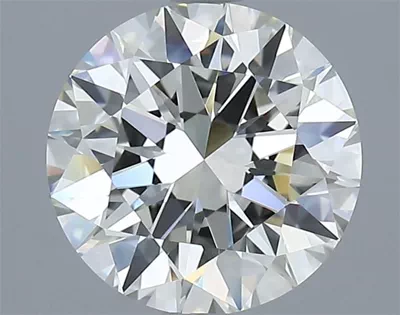 2.51ct J VVS2 Rare Carat Ideal Cut Round Diamond