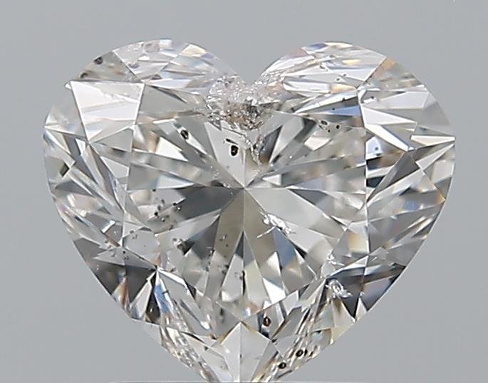 2.00ct G SI2 Rare Carat Ideal Cut Heart Diamond