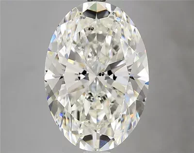 6.52ct J SI2 Very Good Cut Oval Diamond