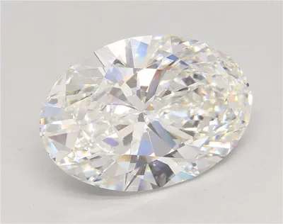 20.84ct F VS1 Rare Carat Ideal Cut Oval Lab Grown Diamond
