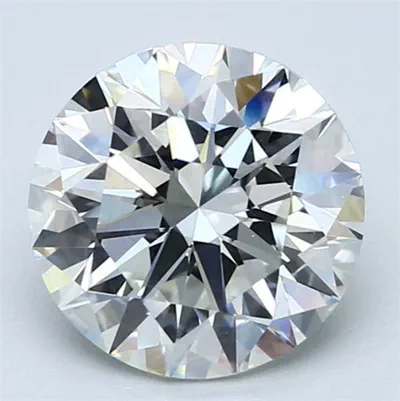2.92ct H SI1 Rare Carat Ideal Cut Round Diamond