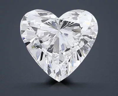 4.29ct E VS1 Rare Carat Ideal Cut Heart Lab Grown Diamond