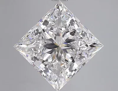 10.05ct F VS2 Rare Carat Ideal Cut Princess Lab Grown Diamond