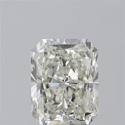 2.51ct J SI2 Rare Carat Ideal Cut Radiant Diamond