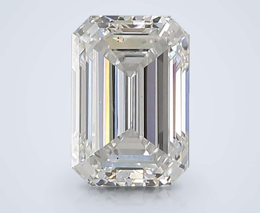 1.60ct E VS2 Rare Carat Ideal Cut Emerald Lab Grown Diamond