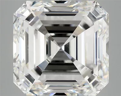 7.08ct E VVS2 Excellent Cut Asscher Lab Grown Diamond