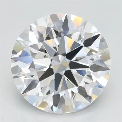 3.02ct D IF Rare Carat Ideal Cut Round Lab Grown Diamond
