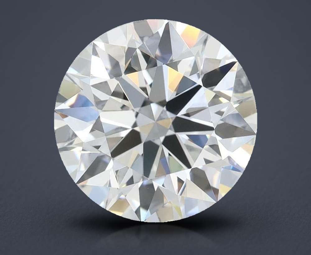 3.02ct D IF Rare Carat Ideal Cut Round Lab Grown Diamond