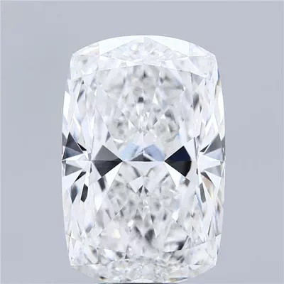 7.43ct F VVS2 Rare Carat Ideal Cut Cushion Lab Grown Diamond