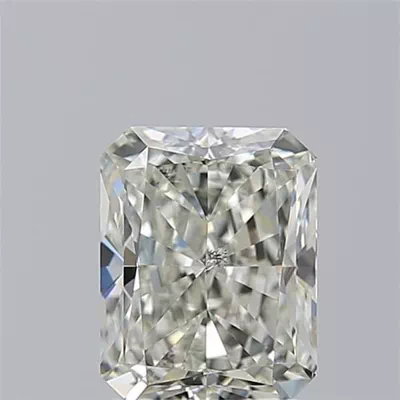 2.50ct J SI2 Rare Carat Ideal Cut Radiant Diamond