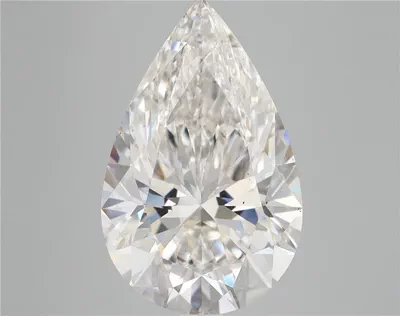 5.72ct G VS2 Rare Carat Ideal Cut Pear Lab Grown Diamond