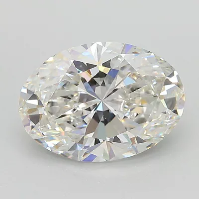 2.54ct E VS1 Rare Carat Ideal Cut Oval Lab Grown Diamond