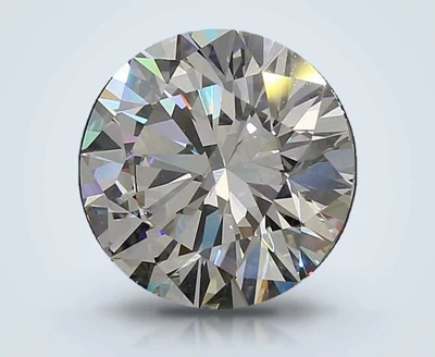 4.15ct I IF Rare Carat Ideal Cut Round Diamond