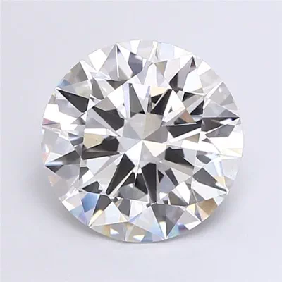 4.07ct F VS1 Rare Carat Ideal Cut Round Lab Grown Diamond