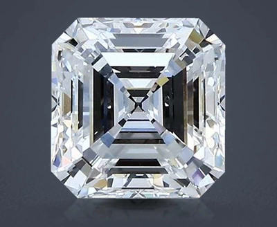 1.51ct E VS1 Rare Carat Ideal Cut Asscher Diamond
