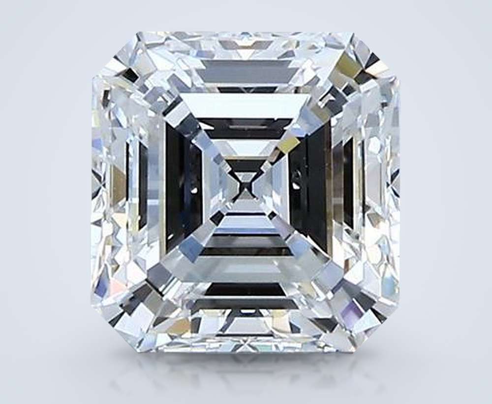 1.51ct E VS1 Rare Carat Ideal Cut Asscher Diamond