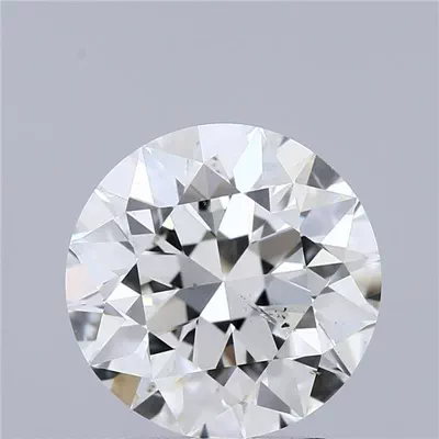 2.90ct J SI1 Rare Carat Ideal Cut Round Diamond