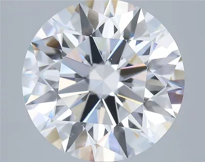 5.17ct D VS2 Rare Carat Ideal Cut Round Diamond